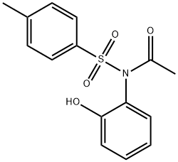 N-(2-hydroxyphenyl)-N-[(4-methylphenyl)sulphonyl]acetamide,71463-41-7,结构式