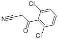 3-(2,6-DICHLORO-PHENYL)-3-OXO-PROPIONITRILE,71463-50-8,结构式
