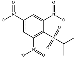 2-[(1-Methylethyl)sulfonyl]-1,3,5-trinitrobenzene Structure