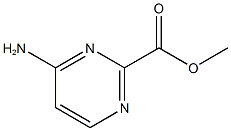 2-Pyrimidinecarboxylicacid,4-amino-,methylester(9CI) Structure