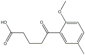 5-(2-메톡시-5-메틸페닐)-5-옥소발레르산
