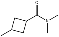 Cyclobutanecarboxamide, N,N,3-trimethyl- (7CI,9CI) Struktur
