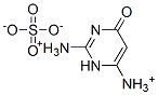 4-oxo-1H-pyrimidin-2,6-diammonium sulphate  Structure