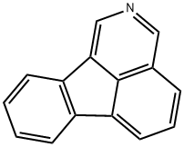 インデノ[1,2,3-de]イソキノリン 化学構造式