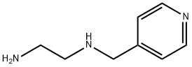 N-(4-ピリジニルメチル)-1,2-エタンジアミン 化学構造式