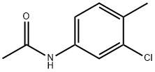 3-氟-4-甲基乙酰苯胺 结构式