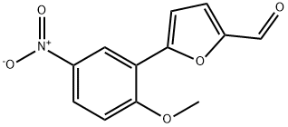 5-(2-METHOXY-5-NITRO-PHENYL)-FURAN-2-CARBALDEHYDE Structure