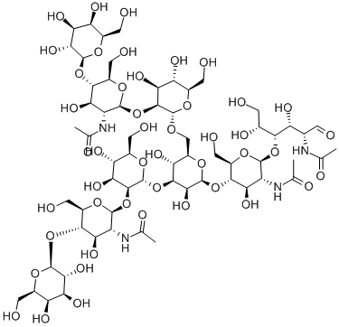 MANNOTRIOSE-DI-(N-ACETYL-D-GLUCOSAMINE), BIS(GALACTOSYL-[N-ACETYL-D-GLUCOSAMINYL])