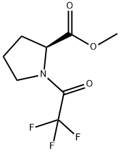 N-TFA-L-PROLINE METHYL ESTER 化学構造式