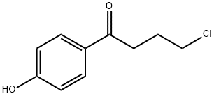 4-CHLORO-4'-HYDROXYBUTYROPHENONE Struktur