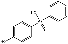 (4-hydroxyphenyl)-phenyl-arsinic acid Structure