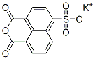 4-Sulfo-1,8-naphthalic anhydride potassium salt Struktur