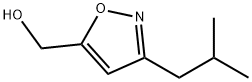 5-Isoxazolemethanol,3-(2-methylpropyl)-(9CI) Structure