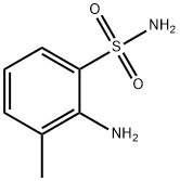 Benzenesulfonamide, 2-amino-3-methyl- (9CI) Structure