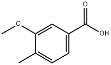 3-メトキシ-4-メチル安息香酸 化学構造式