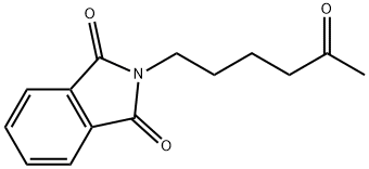 2-(5-OXO-HEXYL)-ISOINDOLE-1,3-DIONE Structure