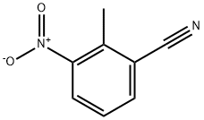 2-METHYL-3-NITROBENZONITRILE Struktur