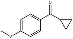 Cyclopropyl 4-methoxyphenyl ketone Struktur