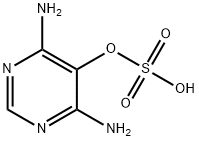 4,6-DIAMINOPYRIMIDIN-5-YL HYDROGEN SULFATE, 71525-41-2, 结构式