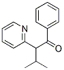 3-methyl-1-phenyl-2-pyridin-2-yl-butan-1-one Structure