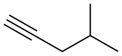4-甲基-1-戊炔 结构式