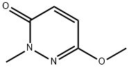 6-甲氧基-2-甲基-3(2H)-哒嗪酮, 7154-81-6, 结构式