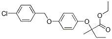 ethyl 2-[4-[(4-chlorophenyl)methoxy]phenoxy]-2-methyl-butanoate|