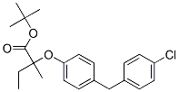 tert-butyl 2-[4-[(4-chlorophenyl)methyl]phenoxy]-2-methyl-butanoate,71548-97-5,结构式