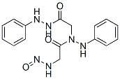 N,N-bis(anilinocarbamoylmethyl)nitrous amide 化学構造式