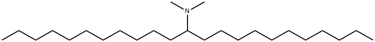 N,N-Dimethyl-12-tricosanamine,71550-32-8,结构式