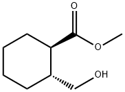 (1R,2R)-2-(羟甲基)环己烷-1-羧酸甲酯,71550-80-6,结构式