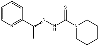 1-Piperidinethiocarboxylic acid 2-[1-(2-pyridyl)ethylidene] hydrazide Struktur