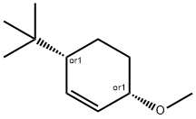 Cyclohexene,3-(1,1-dimethylethyl)-6-methoxy-, cis- 化学構造式
