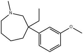 3-ethylhexahydro-3-(3-methoxyphenyl)-1-methyl-1H-azepine|