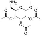 METHYL 6-AMINO-6-DEOXY-2,3,4-TRACETATE-D-GLUCOPYRANOSIDE,715649-25-5,结构式