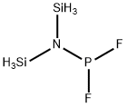 Phosphoramidous difluoride, disilyl- Struktur