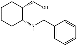 (-)-CIS-2-BENZYLAMINOCYCLOHEXANEMETHANOL Struktur