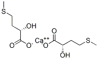 ビス[(S)-2-ヒドロキシ-4-(メチルチオ)酪酸]カルシウム 化学構造式