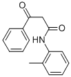 N-(2-METHYLPHENYL)-BETA-OXO-BENZENEPROPANAMIDE Structure