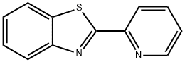 2-(2-吡啶)苯并噻唑,716-80-3,结构式