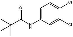 3,4-二氯-N-特戊酰基苯胺, 7160-22-7, 结构式