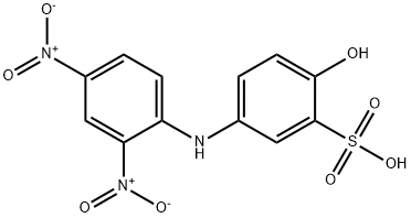 5-[(2,4-dinitrophenyl)amino]-2-hydroxybenzenesulphonic acid|