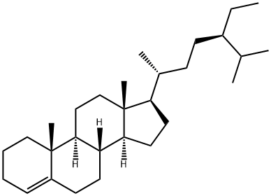 (24R)-24-METHYLCHOLEST-4-ENE AND (24R)-24-ETHYLCHOLEST-4-ENE,71609-17-1,结构式