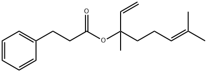 1,5-dimethyl-1-vinylhex-4-enyl 3-phenylpropionate|