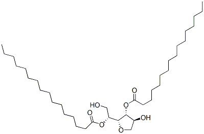 Sorbitan, dihexadecanoate 结构式