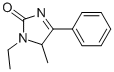 1-ETHYL-5-METHYL-4-PHENYLIMIDAZOLIN-2-ONE Structure