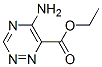 1,2,4-Triazine-6-carboxylicacid,5-amino-,ethylester(9CI) Struktur