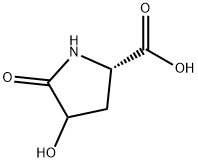 L-Proline, 4-hydroxy-5-oxo- (9CI) 结构式