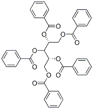 D-Arabinitol pentabenzoate 结构式