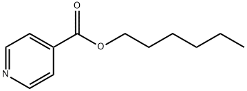 异烟酸己酯,71653-48-0,结构式